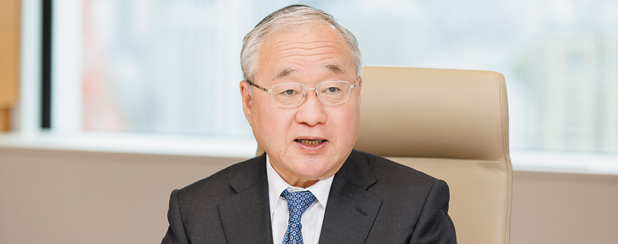 Chairman of the Board Shigeaki Okamoto Portrait
