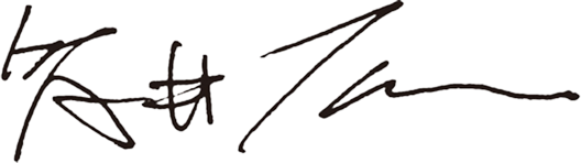 Takehiko Tsutsui Signature