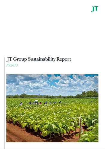 JT Group Sustainability report FY 2013