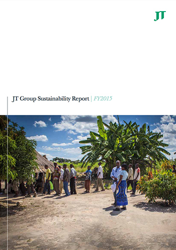 JT Group Sustainability report FY 2015