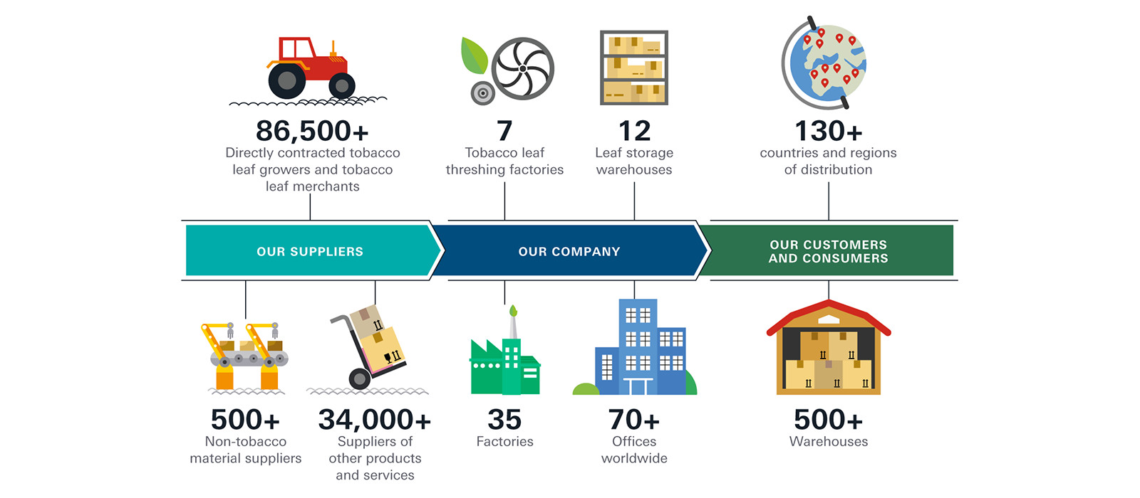 OUR TOBACCO BUSINESS VALUE CHAIN