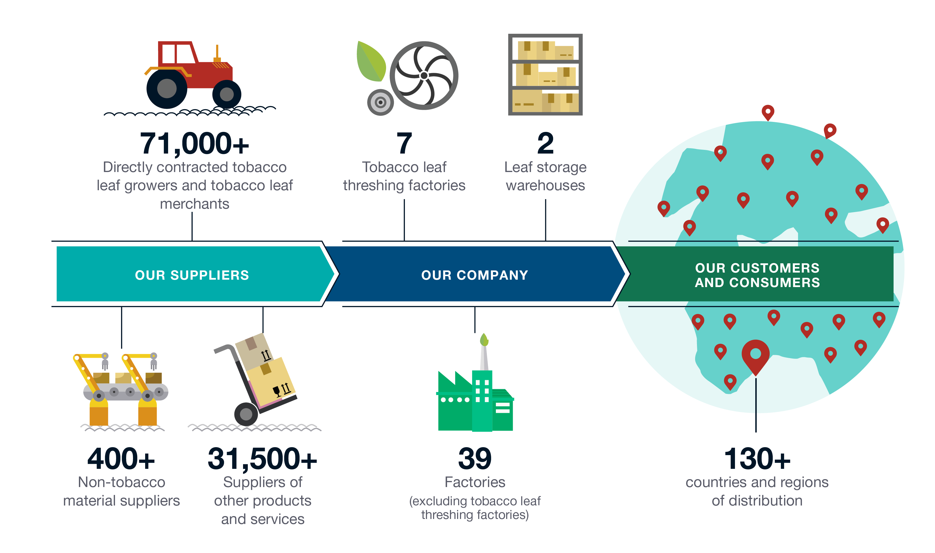 OUR TOBACCO BUSINESS VALUE CHAIN